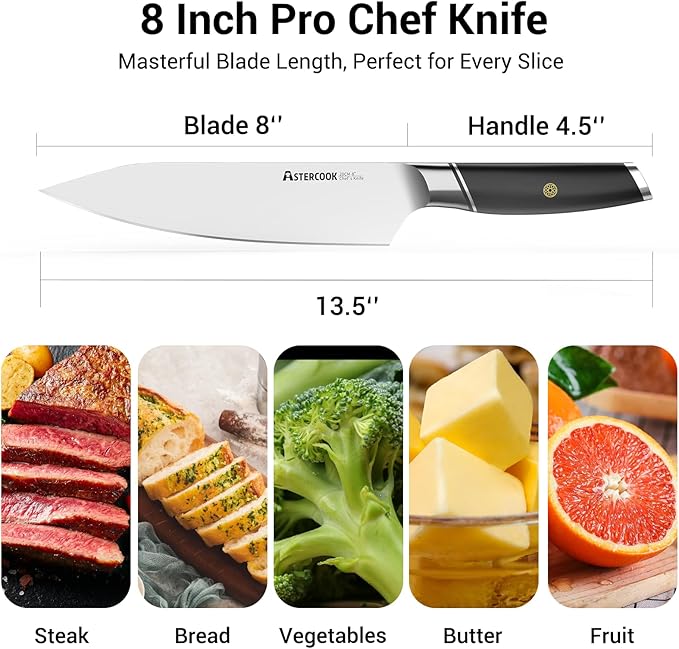 Astercook Chef Knife (ABS Handle)
