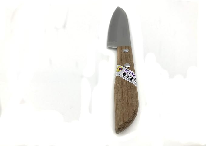 Kiwi 4" Sharp Pairing Knife, with wood Handle # 503