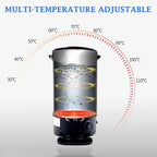 Commercial Electric Kettle Warmer Stainless Steel Hot Water Dispenser Hot Water Boiler And Warmer with Faucet Quick-Temp or Boil for Tea Coffee 1500W 21.7 Liter Capacity