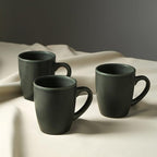 Stone Lain Grao Stoneware 16-Piece Dinnerware Set, Green