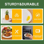 WELLIFE 100% Compostable Paper Plates 9 Inch, 125-Pack Heavy Duty Paper Plates Bulk,Biodegradable Bagasse,Eco-Friendly Disposable Dinner Plate for BBQ,Picnic,Party (BPI Certified,Microwaveable)