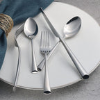 Alata Bailey 20-Piece Forged Silverware Set Stainless Steel Flatware Set,Service for 4,Mirror Polished Cutlery Set,Dishwasher Safe…