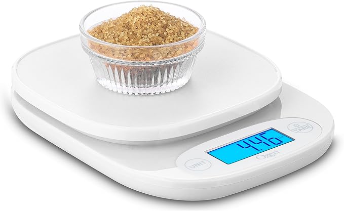 Ozeri ZK24 Garden and Kitchen Scale, with 0.5 g (0.01 oz) Precision Weighing Technology