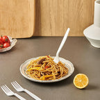 White Plastic Forks Spoons Knives Heavyweight Utensils Disposable Silverware Heavy Duty Cutlery Set [300 Combo Box]