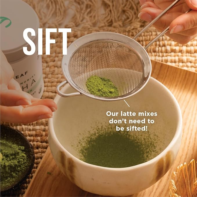 Jade Leaf Matcha - Electric Matcha Whisk & Milk Frother - Barista Style Preparation for Foamy Green Tea & Lattes - Great Gift idea