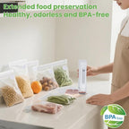 Reusable Vacuum Seal Bags for Food,Food Vacuum Sealer Bags Large Size 30 Packs
