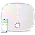 Etekcity Smart Rechargeable Scale for Body Weight, BMI, Fat, Muscle Mass, FSA&HSA Eligible, Digital Bathroom Scale with 13 Metrics, Secret Mode, Bluetooth Connect to Free Apps, Rainbow White