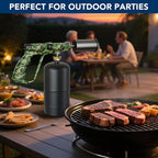 Sondiko Propane Torch Head, Powerful Kitchen Torch for Cooking, BBQ, Sous Vide and Steak Searing, Adjustable Blow Torch - Perfect Campfire Charcoal Starter, Gas Welding Kit(Propane Tank Not Included)