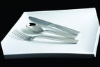 Fortessa Spada 18/10 Stainless Steel Flatware, 5 Piece Place Setting, Service for 1