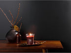 WoodWick Smoked Walnut & Maple Holiday Candle Gifts for Women and Men, 9.7 oz Medium Hourglass Candle with Crackling Wick
