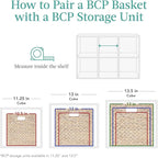 Best Choice Products 13x13in Pack of 5 Cube Storage Baskets, Water Hyacinth Multipurpose Collapsible Organizers, Handwoven Laundry Totes for Laundry, Living Room, Kids Room & Nursery - Black