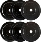 CAP Barbell 2-Inch Olympic Bumper Plate Weight Set with 6 Post Rack | 100-370 lbs | Multiple Options