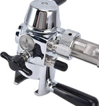 Beer Bottle Filler, No Foam Counter Pressure Bottle Filler with Removable Clip Lock 304 Stainless Steel Fast Filling Glass Bottle Filling Tool for Beer & Wine