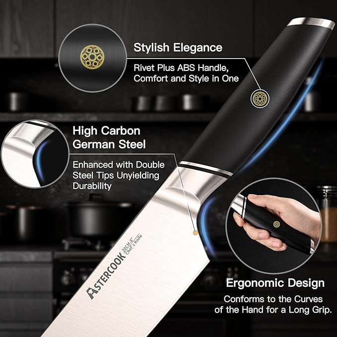 Astercook Chef Knife (ABS Handle-)