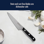 HENCKELS Solution Razor-Sharp 20-pc Knife Set, Chef Knife, Bread Knife, Steak Knife, German Engineered Informed by 100+ Years of Mastery