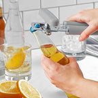 KitchenAid Classic Multifunction Can Opener and Bottle Opener Easy to Use, Razor Sharp Stainless Steel Cutting Wheel, Soft Ergonomic Handles, Gray