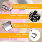 Corn Peeler for Corn On the Cob, NEW Long Handle Stainless Steel Corn Stripping Tool,Corn Cob Stripper Tool,Corn Peeler for Home Kitchen & Outdoor Dining (1PCS)
