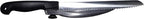 BaouRouge' Precision Slicing Knife (Right-Handed) - 8 and 1/4 Inches Stainless Serrated Blade With Cutting Guide for Exact Slices Up To 5/8 Inch Thick