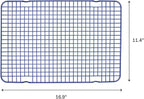 Great Jones Big Chill Wire Cooling Rack (Blueberry) – 16.9" × 11.4" Heavy-Weight Aluminized Steel,Nonstick Baking Rack – Oven Safe 450 °F, Bacon & Cookie Cooling Rack – Fits Half Sheet Pans