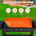 Silicone Griddle Mat 36” for Blackstone,Upgraded Full-edge Heavy Duty Food Grade Non-Stick Griddle Cover,Grill Buddy Mat Protect Your Griddles from Dirt & Rust (36 Inch)