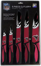 The Sports Vault NFL Atlanta Falcons 5-Piece Kitchen Knife Set