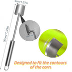 Corn Peeler 2025 Upgrade Stainless Steel Corn Stripper for Kitchen Corn Peeling Tool Corn Cob Thresher Easy Clean Corn Separator Quick Peel Corn Gadgets Gift