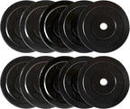 CAP Barbell 2-Inch Olympic Bumper Plate Weight Set with 6 Post Rack | 100-370 lbs | Multiple Options