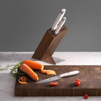 Cangshan L1 Series 4-Piece HUA Knife Block Set, Forged German Steel, White, 1026986