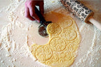 THISTLES Embossing Rolling Pin Laser engraved rolling pin with Thistle flowers Gift for mother friend