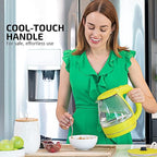 OVENTE Electric Kettle, 1.5L Borosilicate Glass Countertop Water Heater and Boiler for Coffee or Tea, BPA-Free, Auto Shut-Off,  Boil-Dry Protection, Removable and Washable Spout Filter, Green KG83G