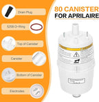 Upgrade 80 Steam Canister for Aprilaire Steam Humidifier Models 800, 801, 865, 866, 80 Replacement Canister OEM Substitute for Aprilaire Canister, 1 Pack