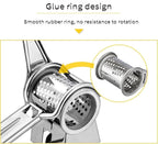 Manual Rotary Cheese Grater Stainless Steel Parmesan Grater, Hand Crank Cheese Graters, Cheese Shredder Slicer Handheld for Hard Cheese Chocolate Nuts Kitchen Parmesan