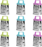 9PC Mini Cheese Grater, Box Grater and Multi Functional Vegetable Slicer for Vegetable Grater Food Shredder Lemon Zester Kitchen Small Graters, Kitchen Tools for Cheese Gingers Potatoes