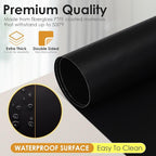 HOTEC Oven Liners for Bottom of Oven Heat-Resistant 500°F - 3 Pack 17x25" Large Heavy Duty Non-Stick Reusable Oven Mat for Electric, Gas, Toaster, Ovens - BPA & PFOA Free,Dishwasher Safe