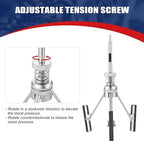 Engine Cylinder Hone Adjustable Deglazer Set 3pcs for Grinding Holes from Minium 3/4" to Maximum 7" in Diameter, Adjustable Brake Piston Honing Tools with Extra 9-Piece 220 Grit (1-1/8"+2"+4")