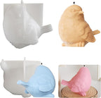 Animal & Bird Candle & Resin Mold - 3D Silicone Mold for Casting & Craft Supplies