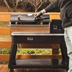 recteq Patio Legend 400 Pellet Smoker Grill with WiFi & App Connectivity, Outdoor Smokers Grills, Wood Pellet Grill, Temp Range 180° to 700+°