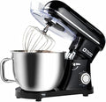 Kitchen in the box Stand Mixer, 900W 8.5QT Kitchen Electric Mixer, 6-Speed Large Capacity Food Mixer for Home Cooks with Egg Whisk, Dough Hook & Flat Beater (Black)