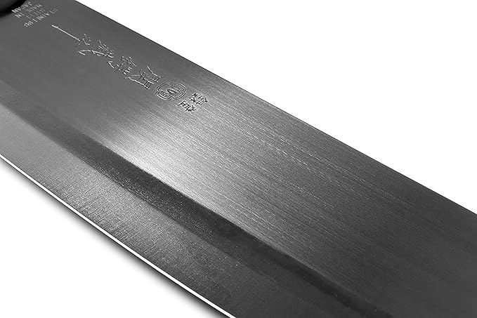 JapanBargain, Nakiri Knife 6-5/8", High Carbon Steel Vegetable Cleaver, Razor Sharp Japanese Chef Knife for Meat and Veggies, Rust-Resistant Molybdenum Blade, Wooden Handle, Made in Japan