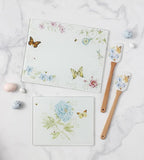 Lenox Butterfly Meadow Prep Board, Glass, Small