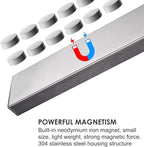 Enkrio Knife Magnetic Strip - Upgraded 11.8 Inch Stainless Steel Magnetic Knife Holder for Wall with 3M Type, Magnet Knife Strip Bar Rack for Kitchen Utensil & Tool Holder