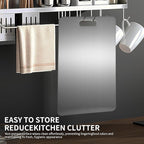 Katuchef Titanium Cutting Board 2025 New Upgrade Pure Titanium Cutting Boards for Kitchen Double Sided Cutting Boards Non Toxic,Hygiene Durable Chopping Board Suitable for Dishwasher Safe (3PC:S+M+L)