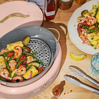 Beautiful 10-in-1 6Qt Electric Multi-Cooker with 7 Presets, Oven-Safe Pot & Lid, Sauté, Steam, Slow Cook, Slow Cooker, Simmer, Rice & More – Touch Display, Dishwasher Safe, Serves Up to 7 (Rose)