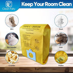 CF Clean Fairy 20Pack Replacement Micro Filtration Vacuum Bags Compatible With Kenmore C&Q 5055, 50557, 50558 Canister Vacuums