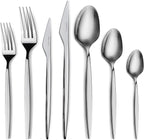 Karaca Thor 84-Piece Table Cutlery with Box, Stainless Steel in Elegant Box, Stylish and Durable Cutlery for Demanding Table Culture