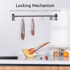 Kitchen Tongs, U-Taste 7/9/12 inches Cooking Tongs, with 600ºF High Heat-Resistant Non-Stick Silicone Tips, 18/8 Stainless Steel Handle, for Food Grill, Salad, BBQ, Frying, Serving, Pack of 3(Orange)