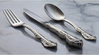 Oneida 2765004C Michelangelo Fine Flatware Dinner Spoons, Set Of 4