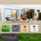 BBQ Grill Mat for Outdoor Grill, 65 x 51 inches Heavy Duty Thickened Under Grill Mats, Oil-Proof Waterproof Floor Protector for Deck and Patio