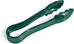 New Star Foodservice 35711 Utility Tong, High Heat Plastic, Scalloped, 6 inch, Set of 12, Green