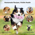 7.5IN Big Fish Bone Dog Cat Treat Mold 1 Pack, DIY Flavors for Puppy. Food Safe Silicone for Oven. Large Ice Cube Mold for Pet Chew, Cooling. Pets Birthday Cake Baking. Fun Gift for Dog Lover